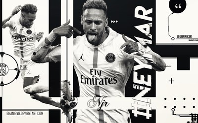 168电竞-内马尔赛后致敬团队精神